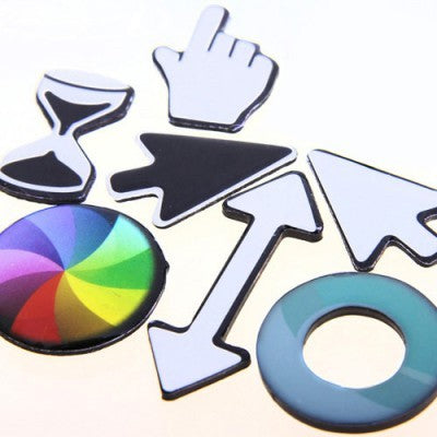 Cursor Icon Fridge Magnet Set